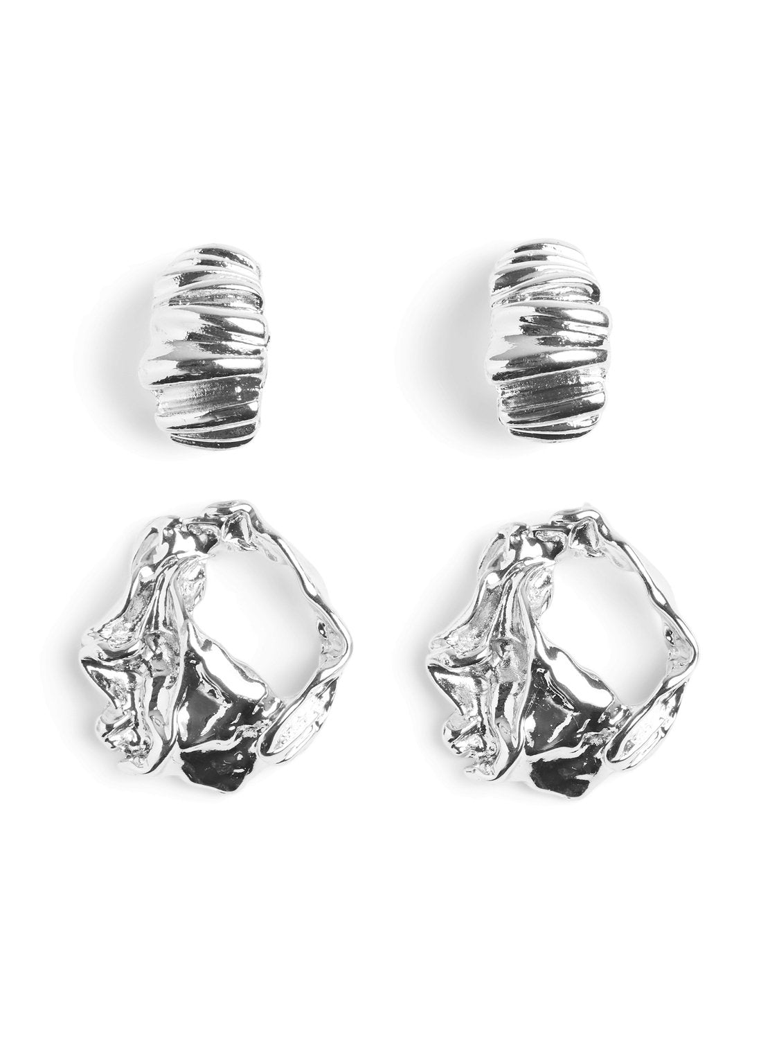 PCPERNILLE Earrings - Silver Colour - VERO MODA & VILA Bergvik